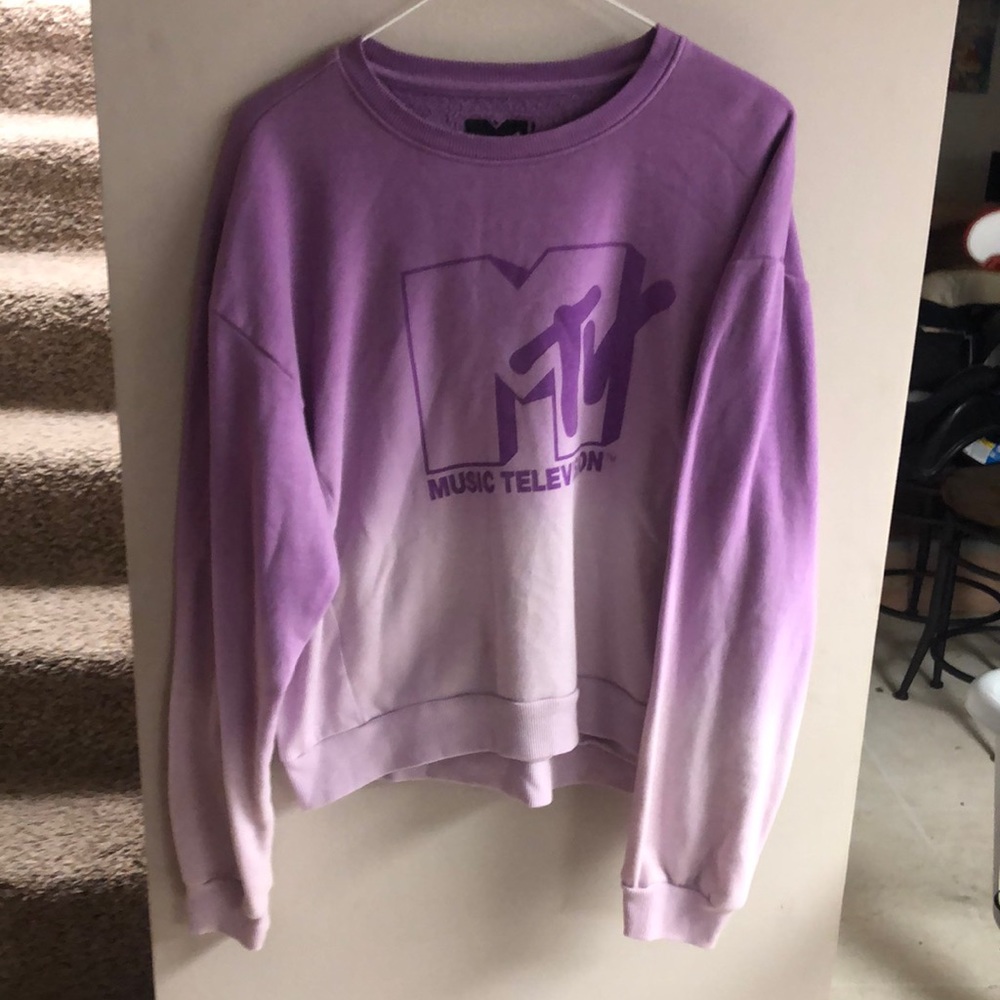 Purple MTV pullover size XXL
